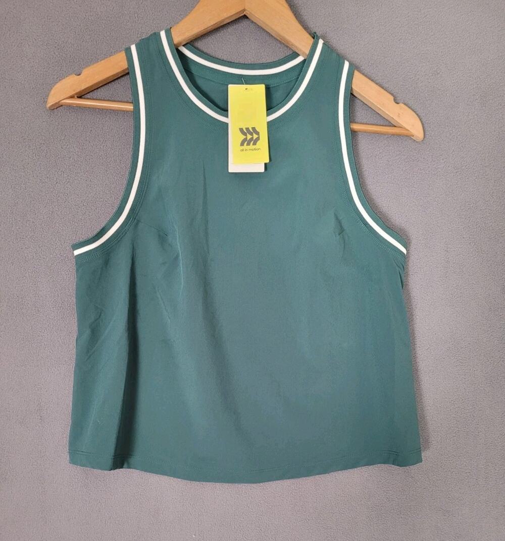 All In Motion Womens Active Lightweight Athletic Crop Tank Size XSMALL